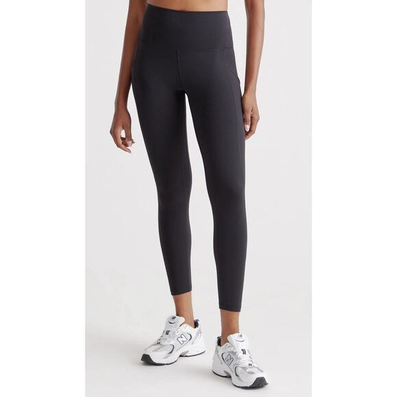 Quince Women's XL Ultra-Form High-Rise Pocket Legging Black Leggings - Picture 1 of 10